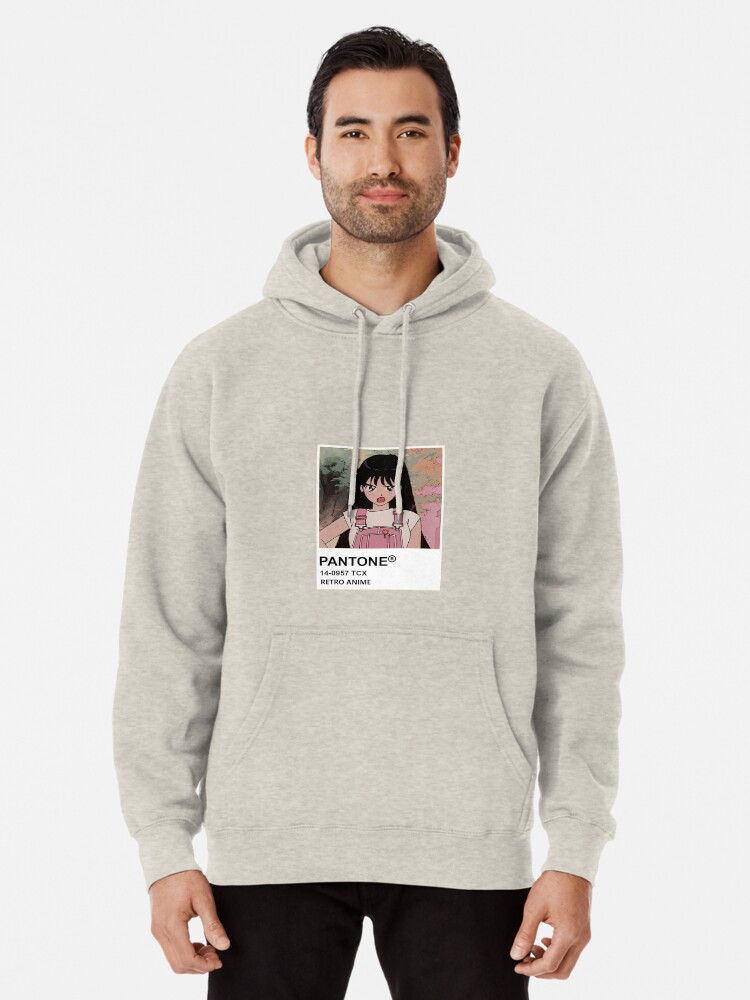 retro anime  pullover hoodie