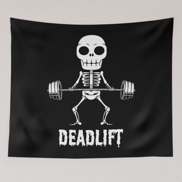 Item preview, Deadlift Skeleton designed and sold by tonstan.