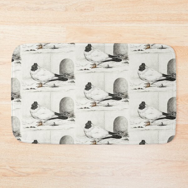 Item preview, Pigeon illustration artwork designed and sold by Vintage Designs +.