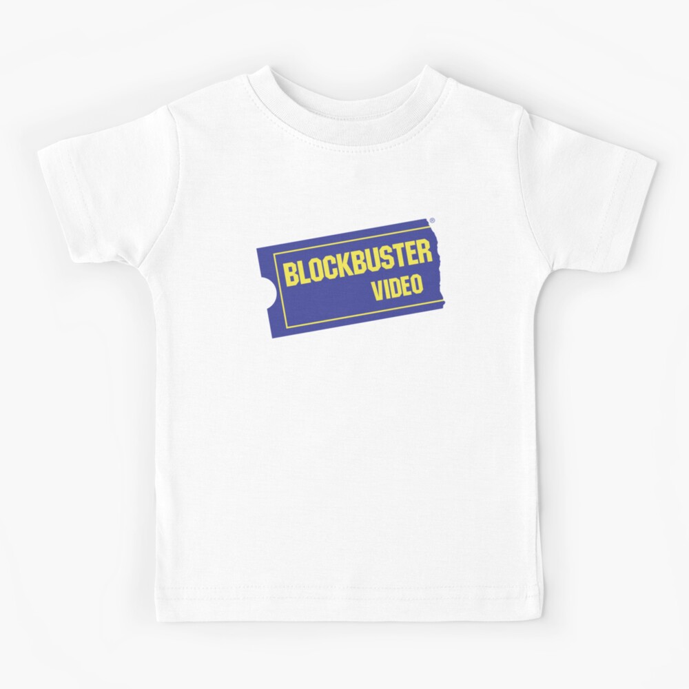 BLOCKBUSTER VIDEO Tシャツ ホワイト vintage USA Blockbuster video