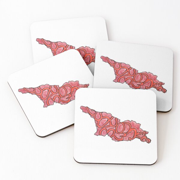 Item preview, Georgia map illustration designed and sold by acediscovery.
