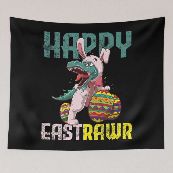 Item preview, Dino Bunny Easter Day designed and sold by 4tomic.