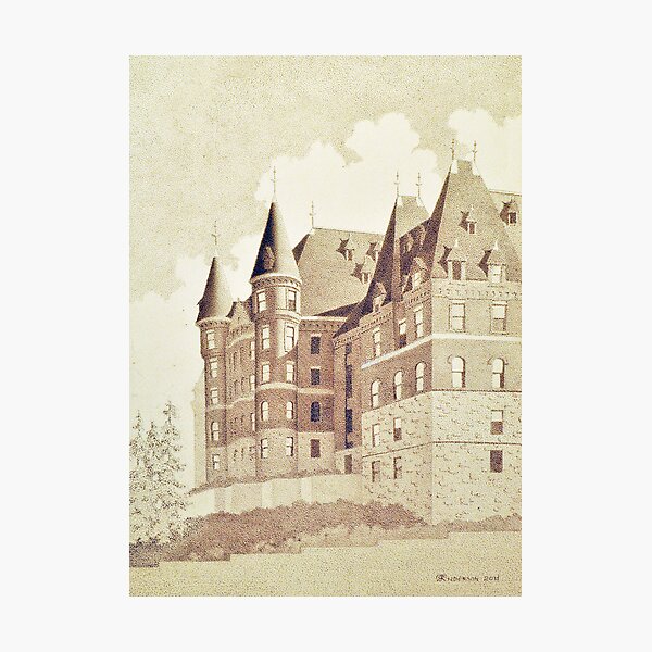 Stadium High School, Tacoma, Washington Photographic Print