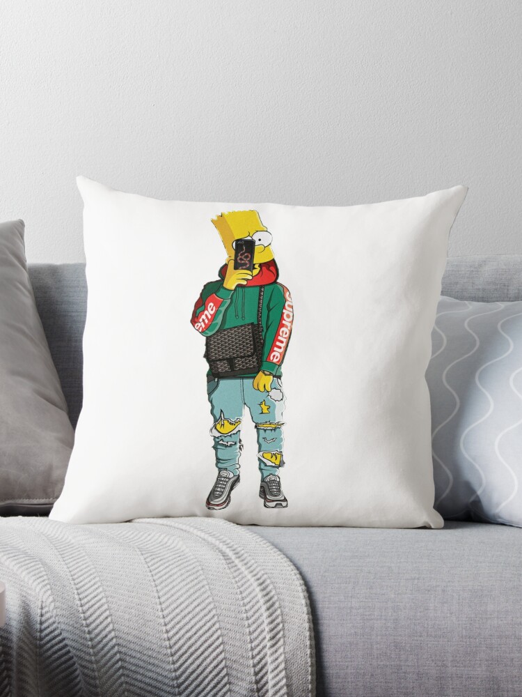 Hypebeast streetwear toon Throw Pillow for Sale by Obetfanda