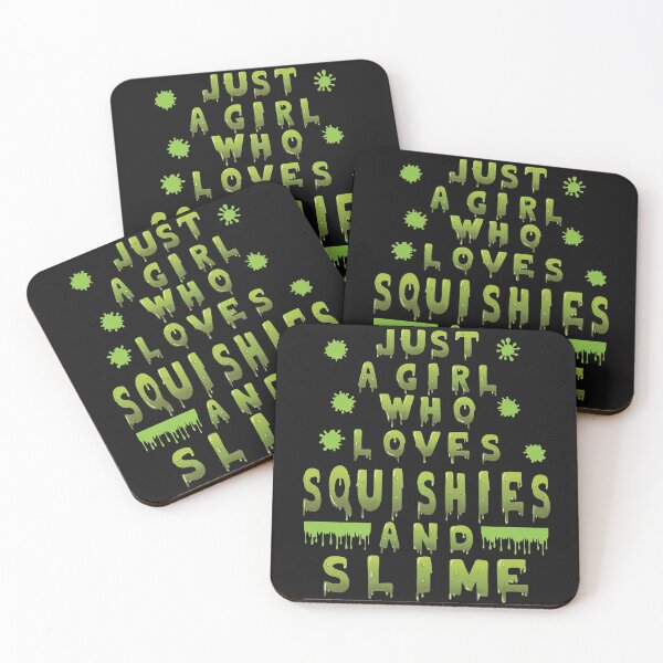 Item preview, Just a Girl Who Loves Squishies and Slime designed and sold by sunnym79.