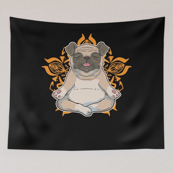 Item preview, Pug Yoga designed and sold by 4tomic.