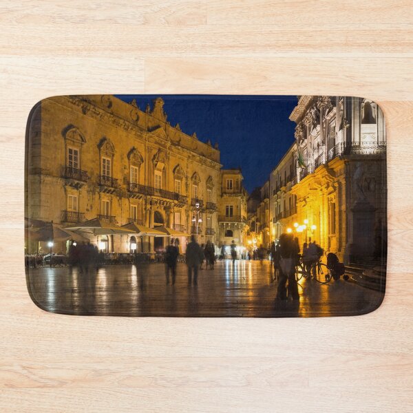 Item preview, Glossy Outdoor Living Room - Piazza Duomo in Syracuse Sicily Italy designed and sold by Georgia Mizuleva.