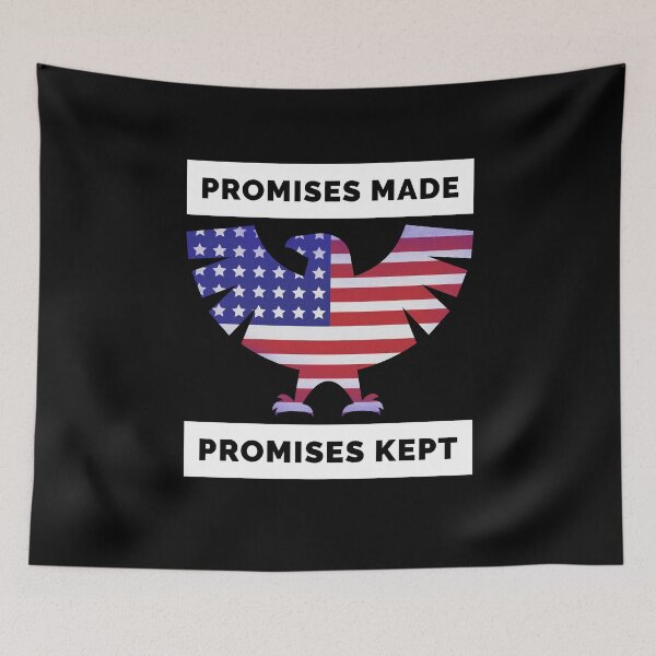 Item preview, Promises Made, Promises Kept! Trump 2020 designed and sold by ThatMerchStore.