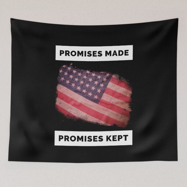 Item preview, Promises Made, Promises Kept! Trump 2020 designed and sold by ThatMerchStore.