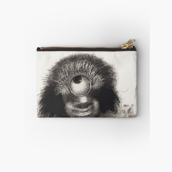 Item preview, The Deformed Polyp Floated on the Shores, a Sort of Smiling and Hideous Cyclops by the Flower (1883) by Odilon Redon designed and sold by digitalvintage.