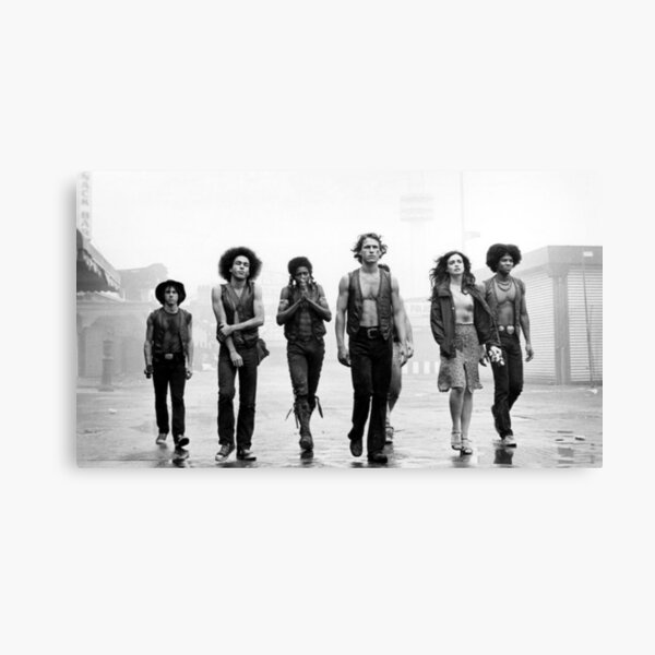 TOP SELLER - The Warriors Black and White Photo Canvas Print