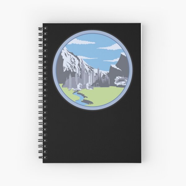 Such a nice place... Spiral Notebook