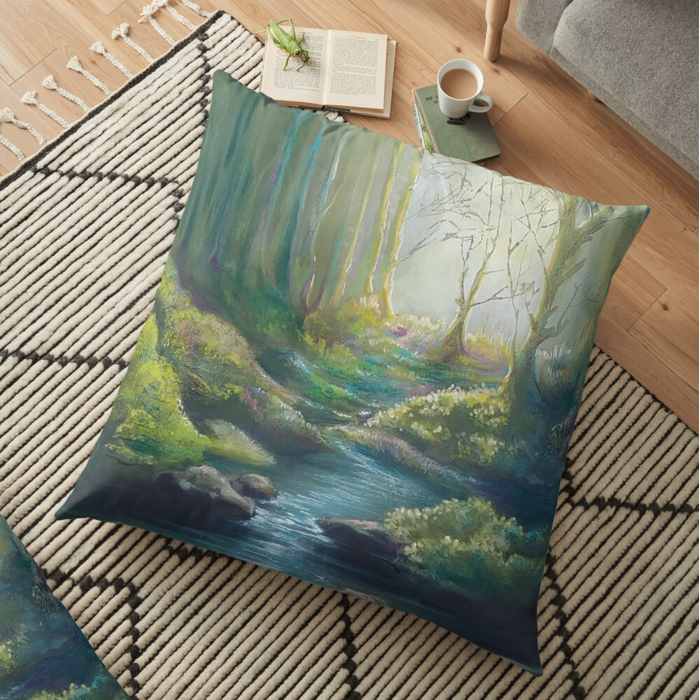 Forest Charm Floor Pillow