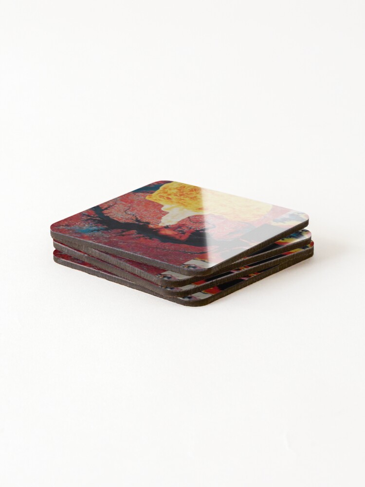 Thumbnail 4 of 5, Coasters (Set of 4), BURP designed and sold by RICOLLAGE.
