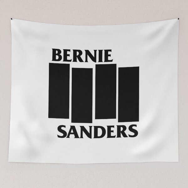 Item preview, Bernie Sanders Black Flag designed and sold by Teeter-Totter.