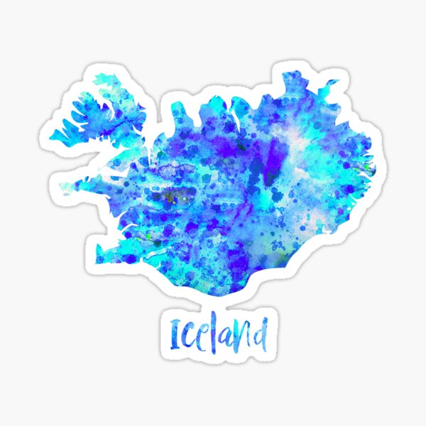 Item preview, Iceland  designed and sold by Rosaliartbook.
