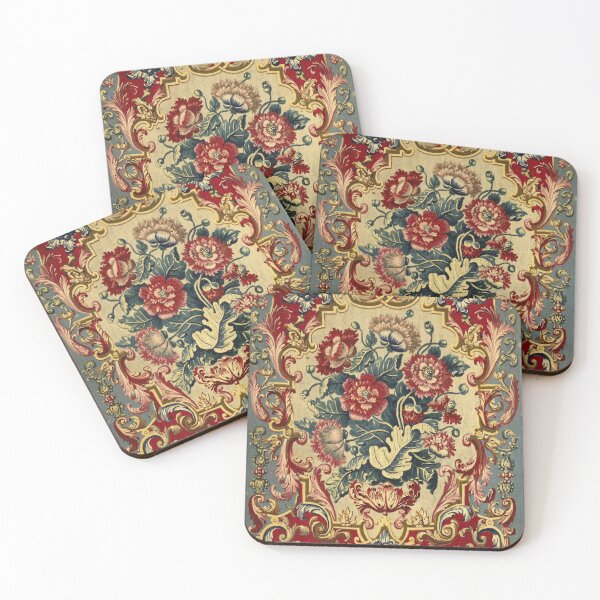 Item preview, Vintage Decorative Fabric Floral ORNAMENT. designed and sold by EEgnat.