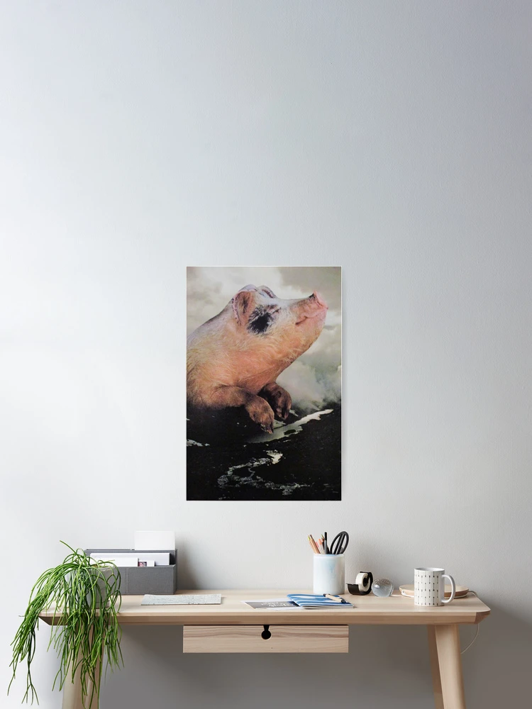 Aperçu 2 sur 3. Poster avec l'œuvre ZEN créée et vendue par RICOLLAGE.