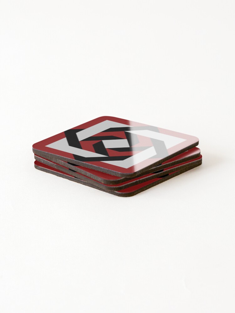 Thumbnail 4 of 5, Coasters (Set of 4), Puzzle Block designed and sold by RenaInnocenti.