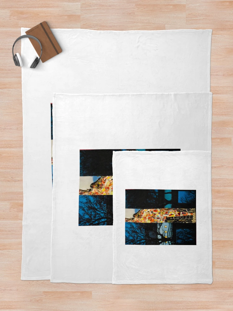 Thumbnail 5 of 6, Throw Blanket, NIGHT designed and sold by RICOLLAGE.