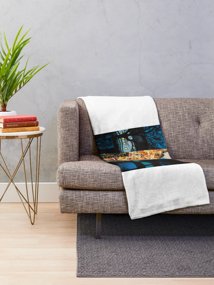 Thumbnail 2 of 6, Throw Blanket, NIGHT designed and sold by RICOLLAGE.