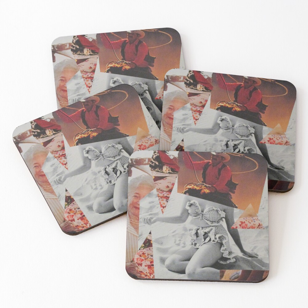 Item preview, Coasters (Set of 4) designed and sold by RICOLLAGE.
