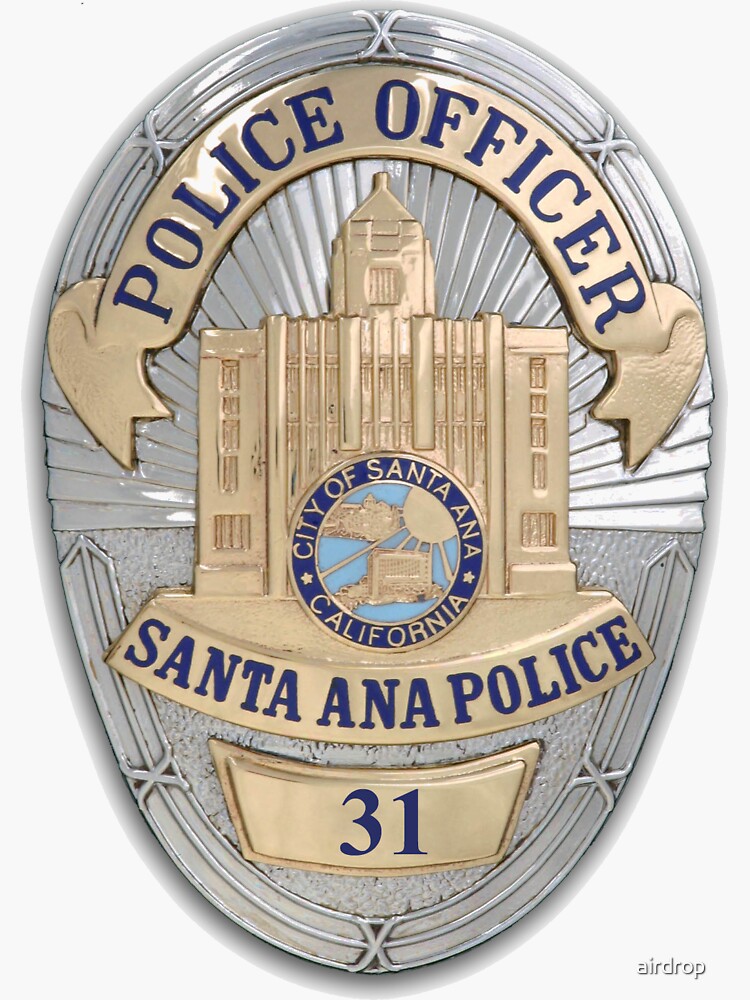 Some Santa Ana police officers to don vintage-inspired badges for city's  150th anniversary – Orange County Register