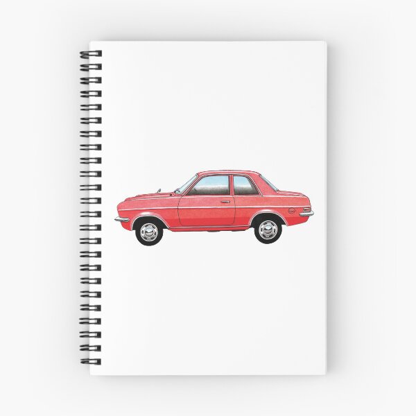 Aperçu de l'œuvre Vauxhall Viva HC berline 2 portes illustration créée et vendue par Retroblast.