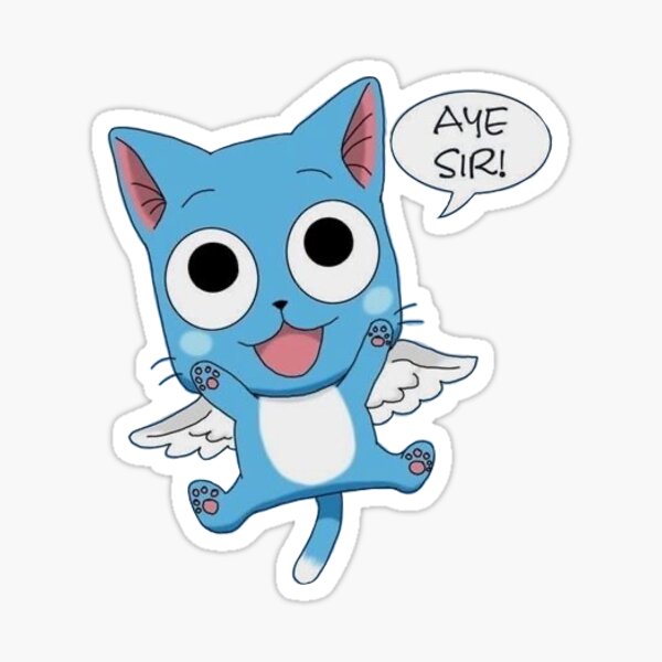 Happy Sticker
