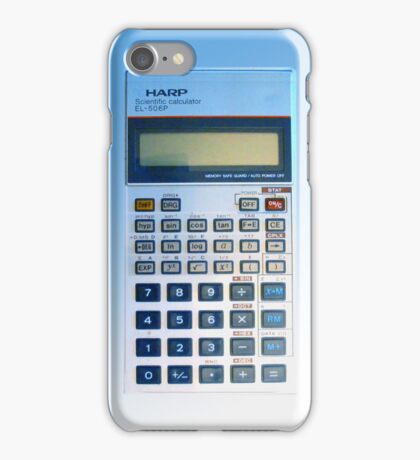Sharp Scientific Calculator iPhone Case