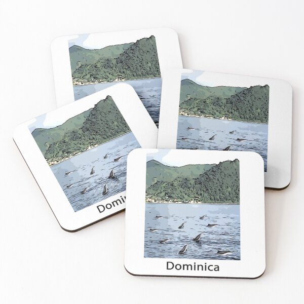 Item preview, Dominica dolphin pod designed and sold by tidepools4life.