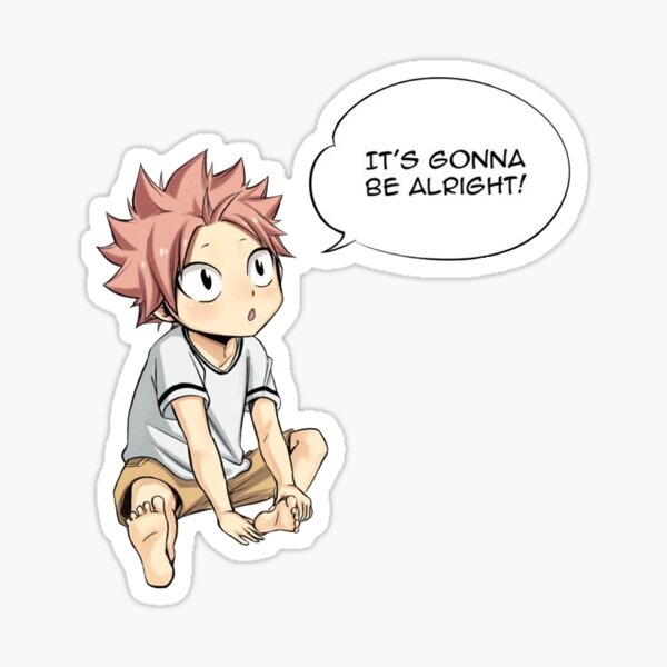 Natsu Sticker