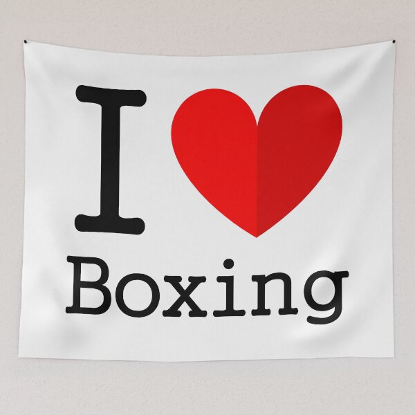 Item preview, I Love Boxing designed and sold by TheArtism.