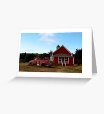 Old firehouse Greeting Card