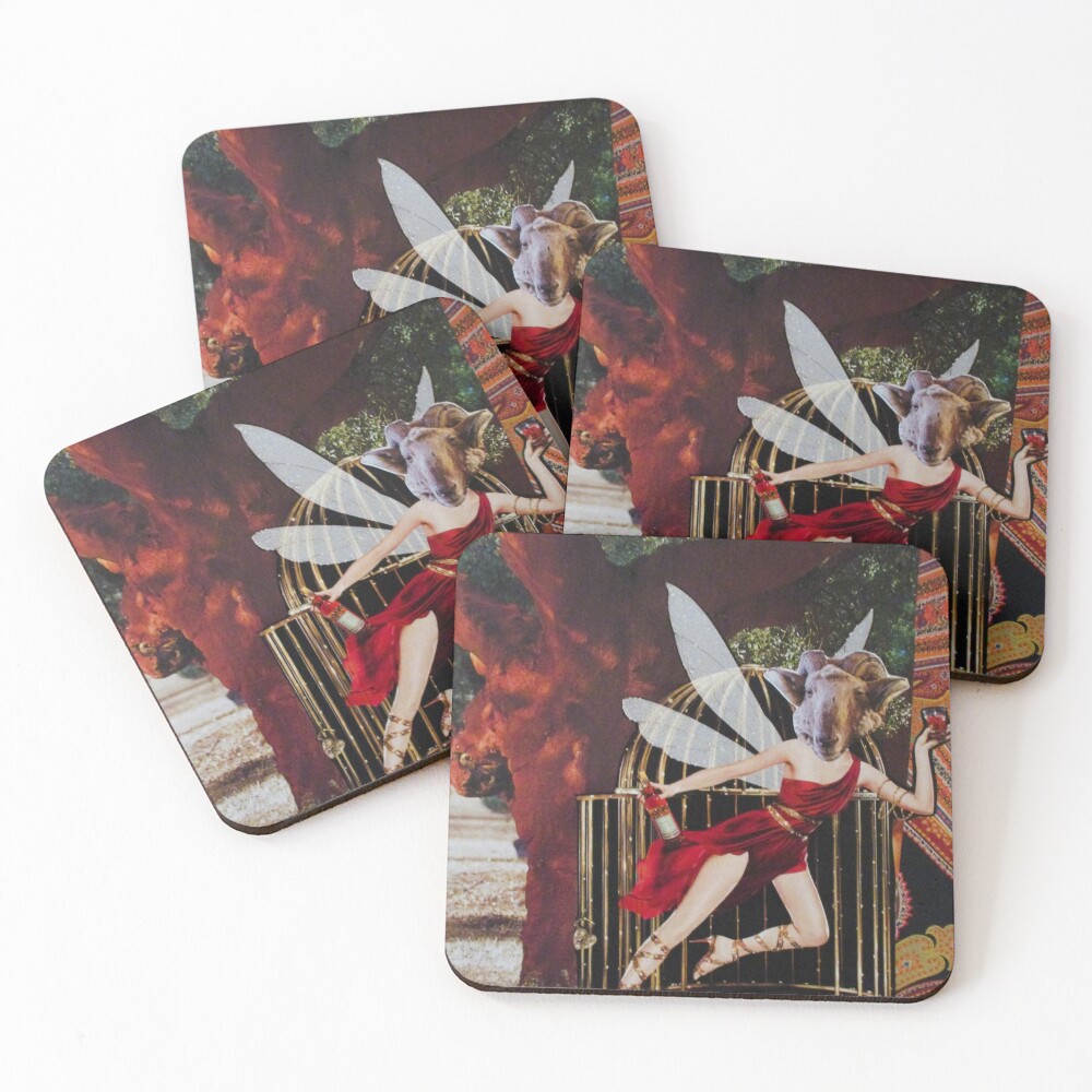 Item preview, Coasters (Set of 4) designed and sold by RICOLLAGE.