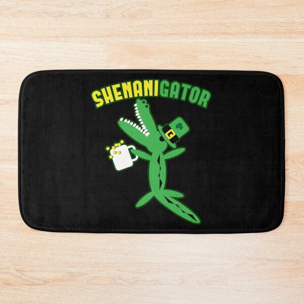 Item preview, Shenanigator St Patricks Day Alligator Doodle designed and sold by d247.