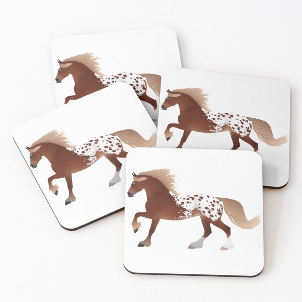 Item preview, Flaxen Sorrel Appaloosa Draft - Equine Rampaige designed and sold by equinerampaige.