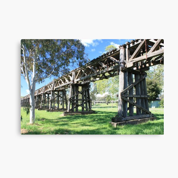 Railway Viaduct, Gundagai NSW Canvas Print