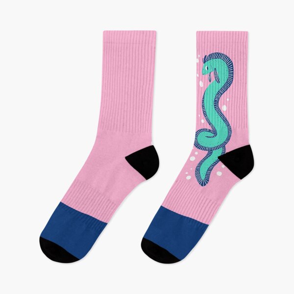 Item preview, Teal Eel on Pink designed and sold by tarynjohnson.