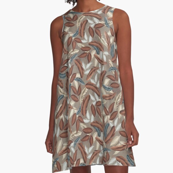 №1 Pattern A-Line Dress