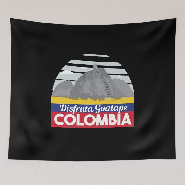 Item preview, Disfruta Guatape Colombia Flag T Shirt Gift designed and sold by Timcito.