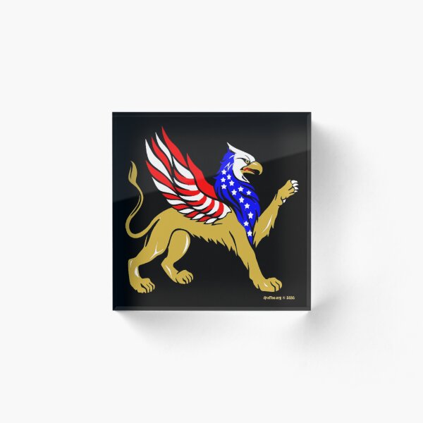 American Griffin Acrylic Block