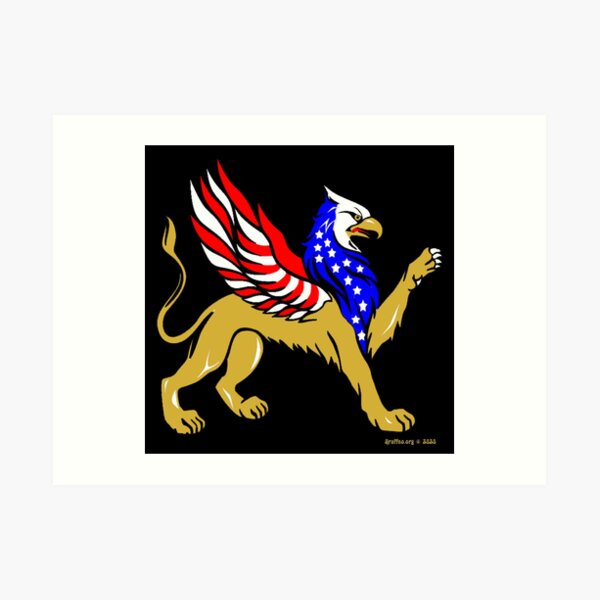 American Griffin Art Print