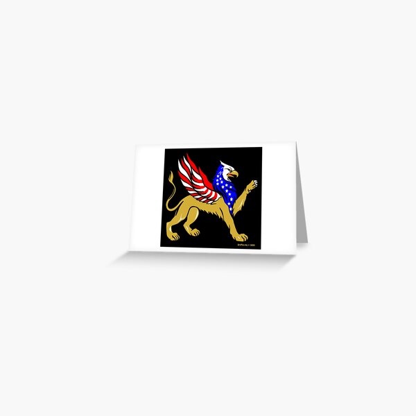 American Griffin Greeting Card