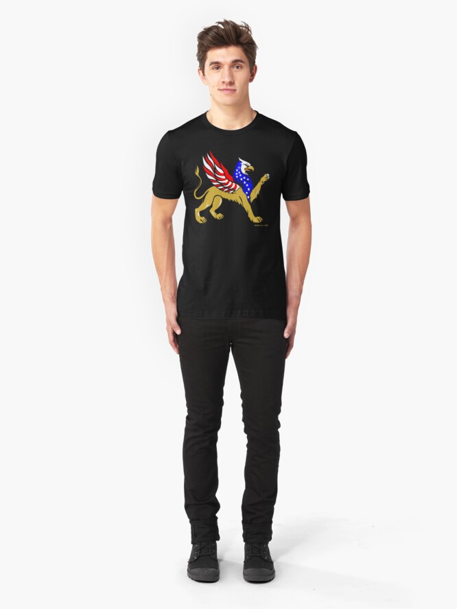Alternate view of American Griffin Slim Fit T-Shirt