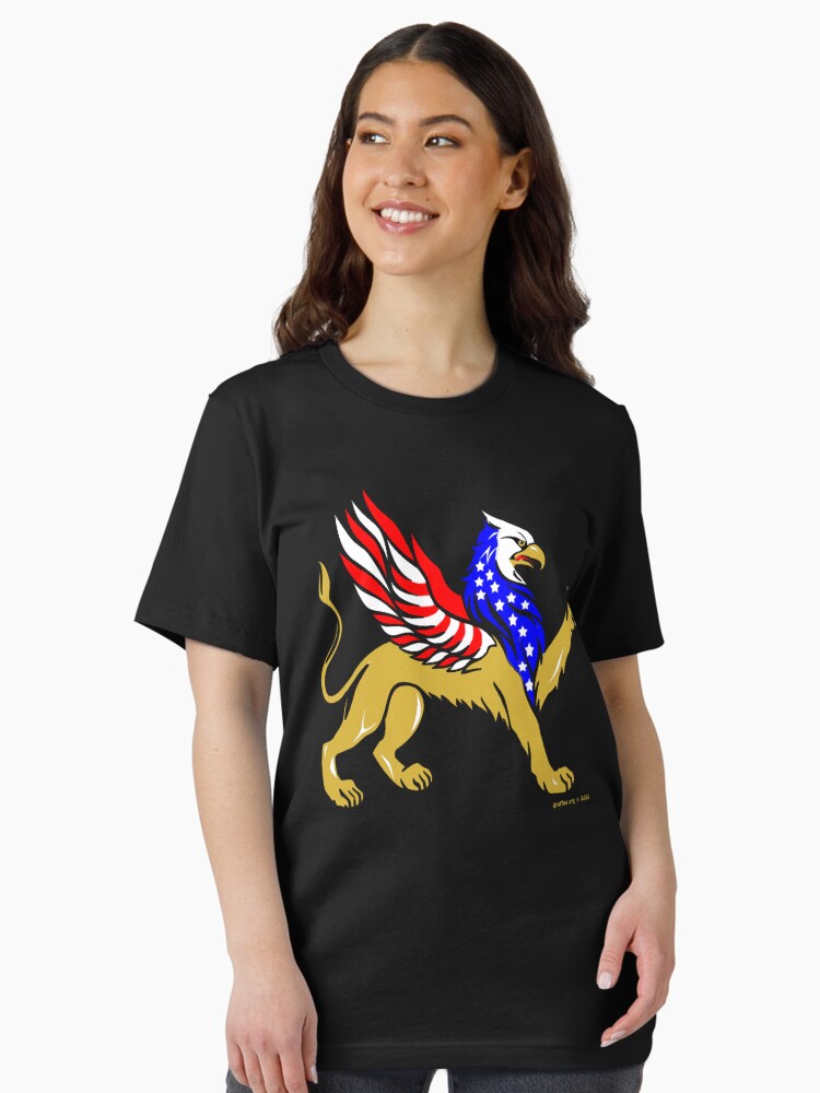 Thumbnail 1 of 7, Essential T-Shirt, American Griffin designed and sold by EyeMagined.