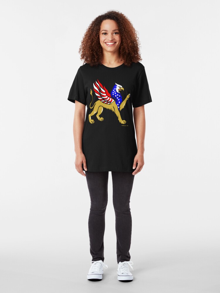 Alternate view of American Griffin Slim Fit T-Shirt