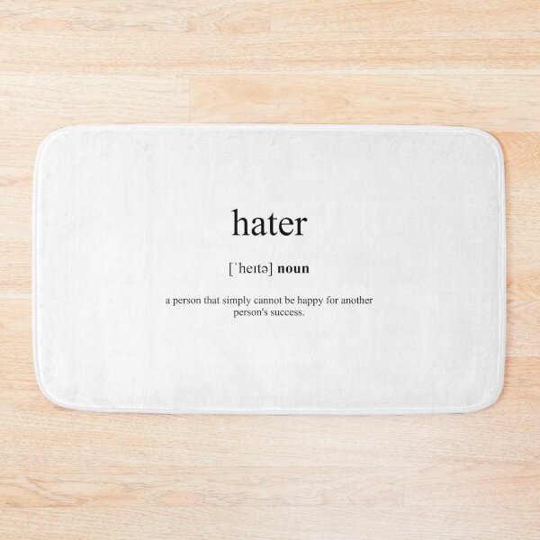 Artikelvorschau, Hater (Neider) Definition | Dictionary Collection entworfen und verkauft von Designschmiede.