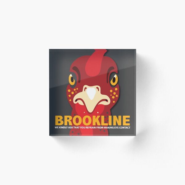 Staring Turkey Coaster Acrylic Block