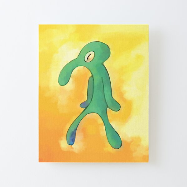 Bold and Brash Canvas Mounted Print